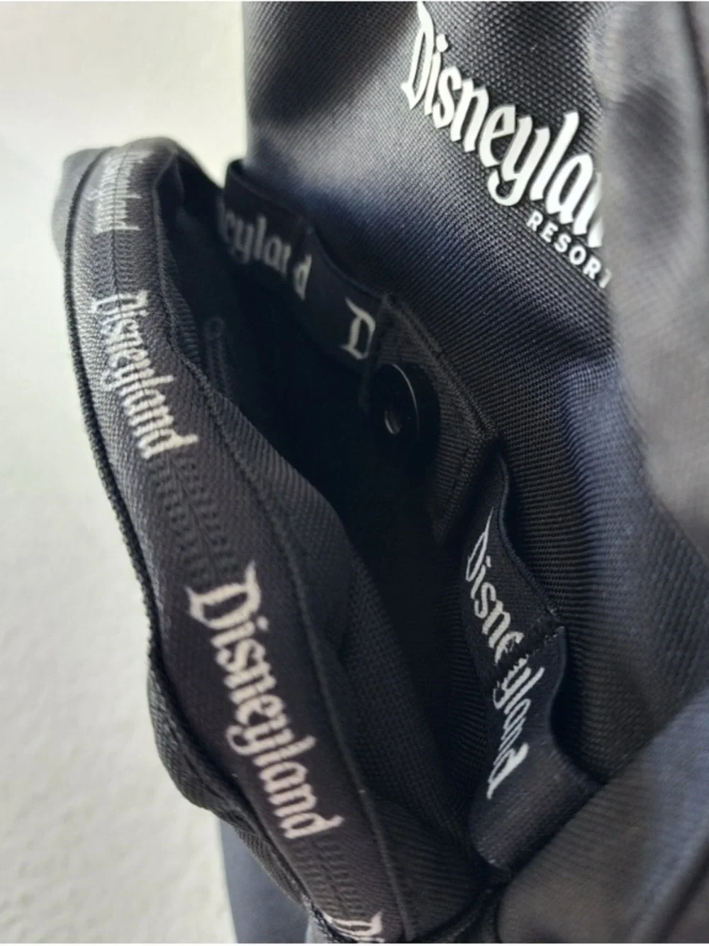Disneyland Parks Disney Resort Black Crossbody Bag